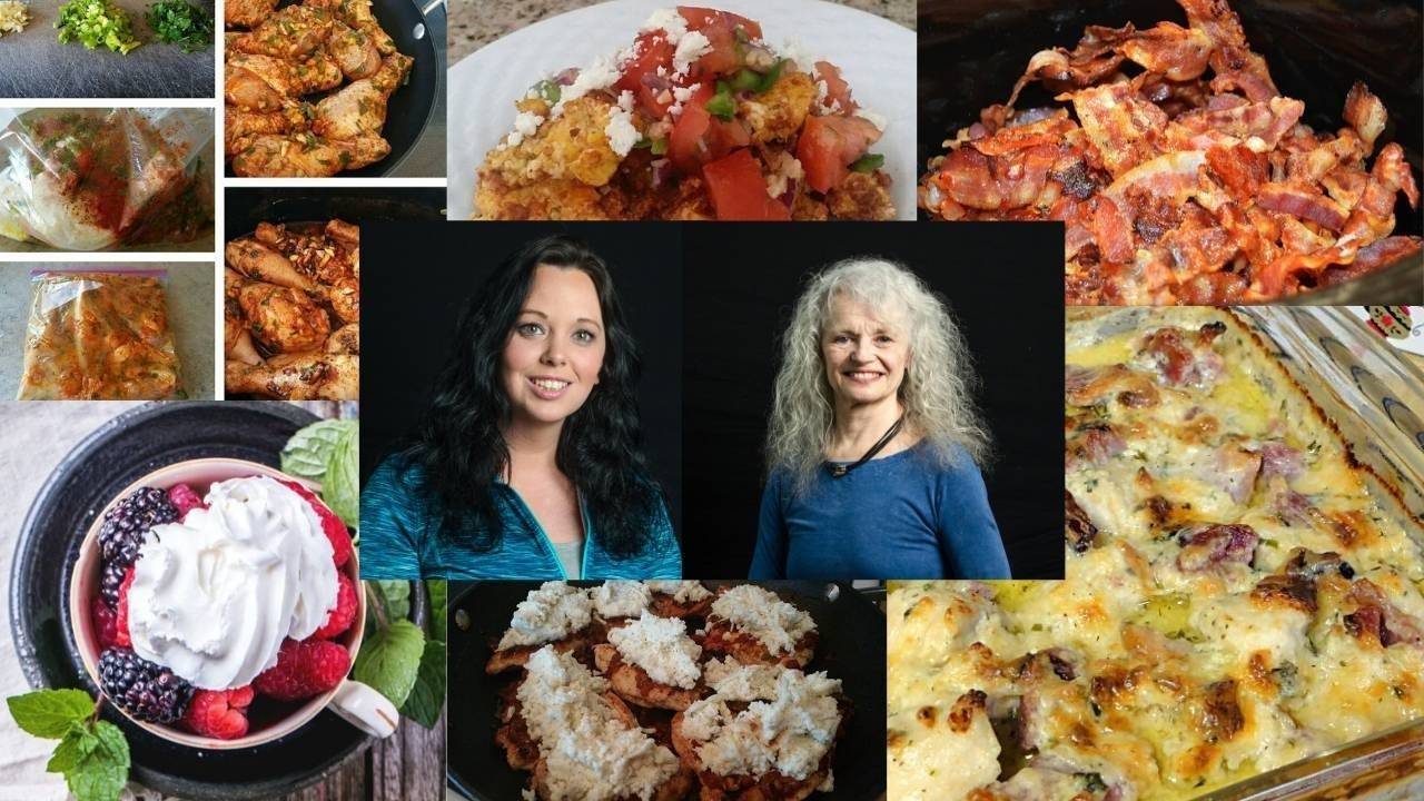 Kim and Peggy — RiversZen Low Carb Cookbook